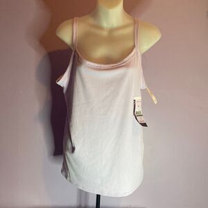 No Boundaries Women’s Lavender Ribbed Spaghetti Strap Tank Top Size XXL